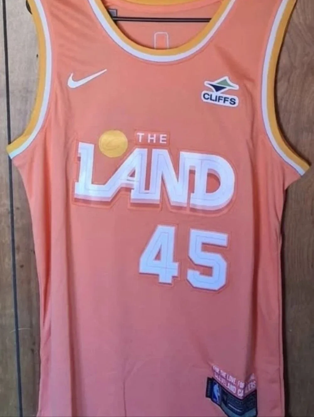 Mystery Sports Card With Donovan Mitchell Cleveland Cavaliers Medium Jersey